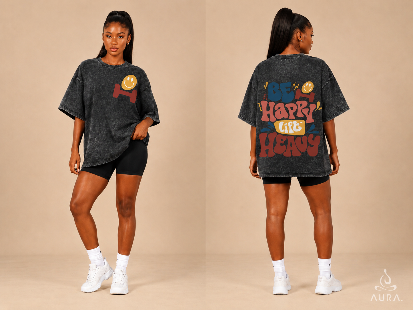 Lift Culture Washed Oversized Tee