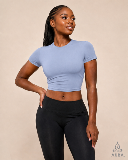 Aura Women’s Performance Crop Tee