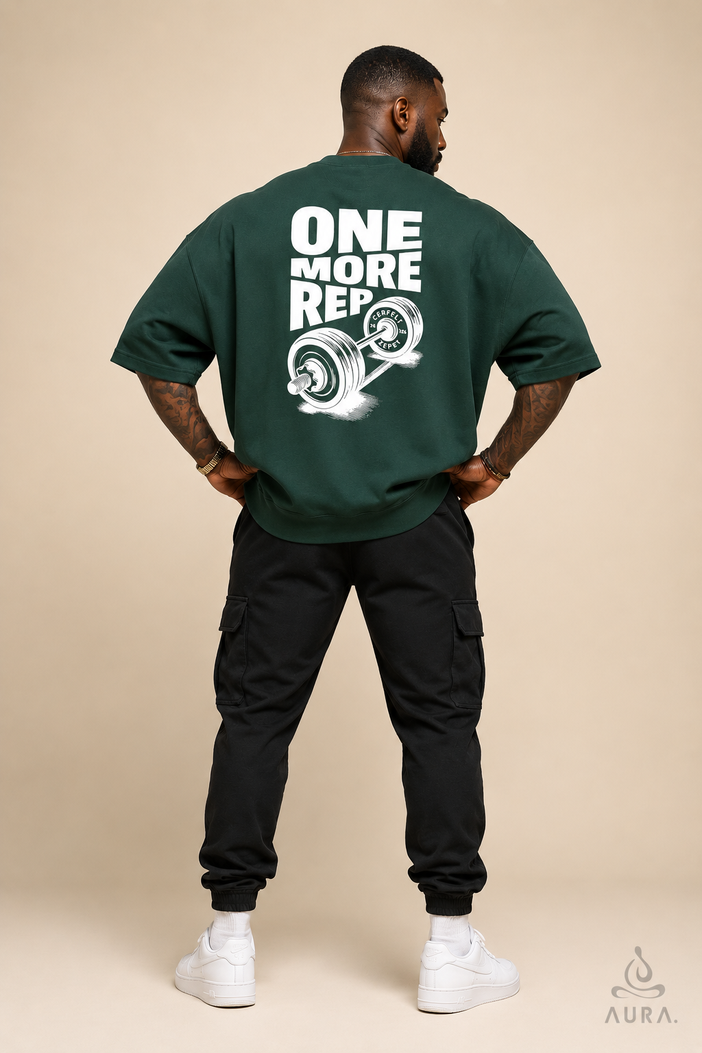 One More Rep Oversized Tee