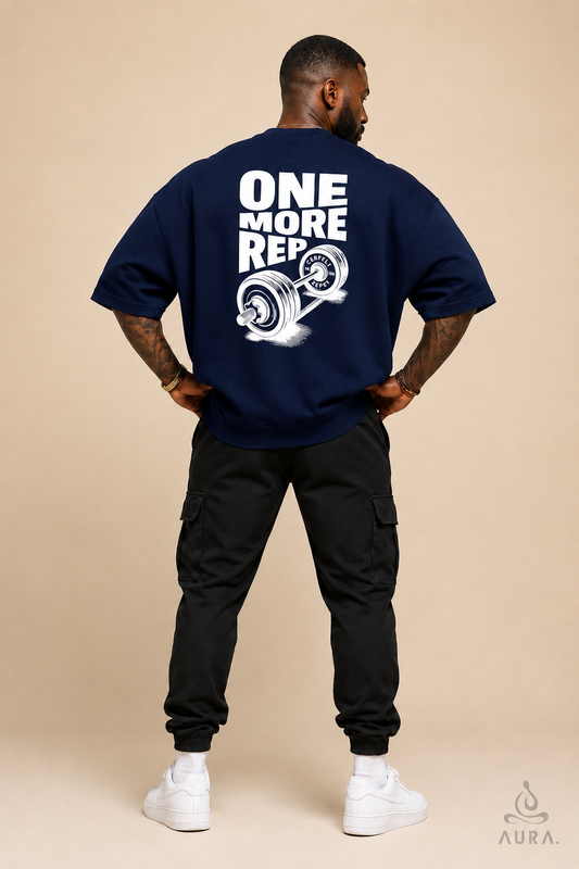 One More Rep Oversized Tee
