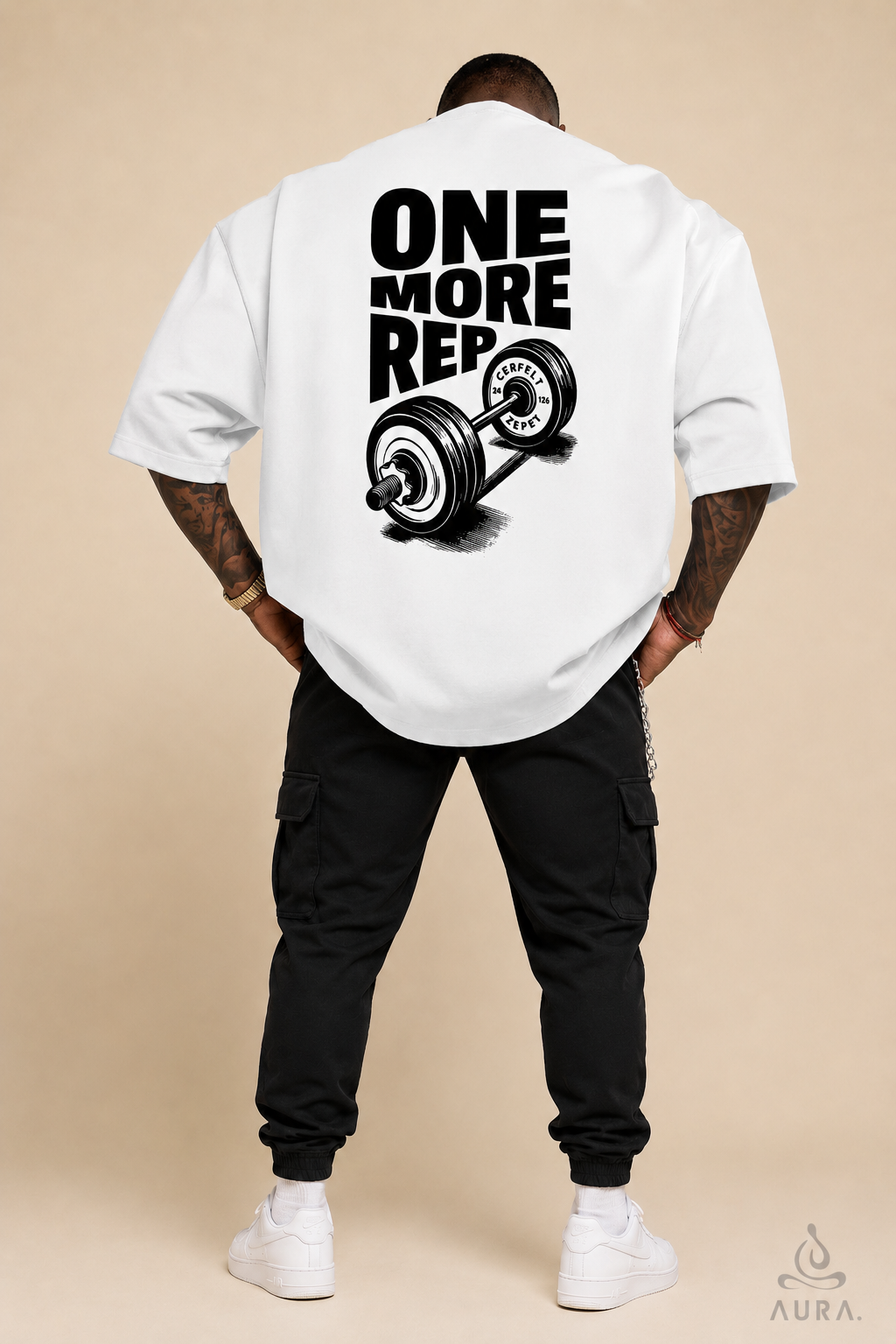 One More Rep Oversized Tee