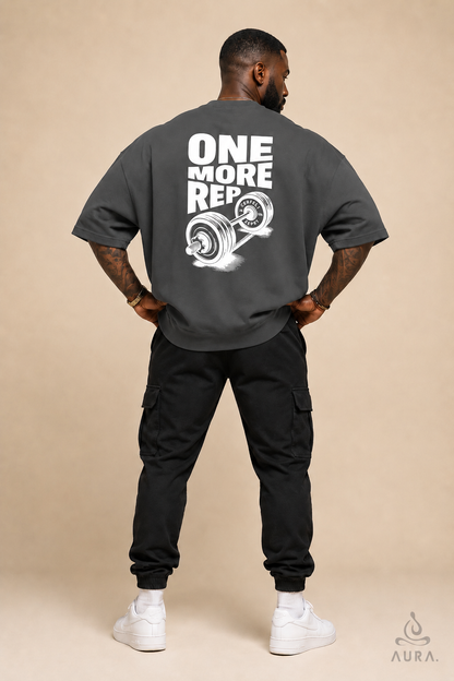 One More Rep Oversized Tee