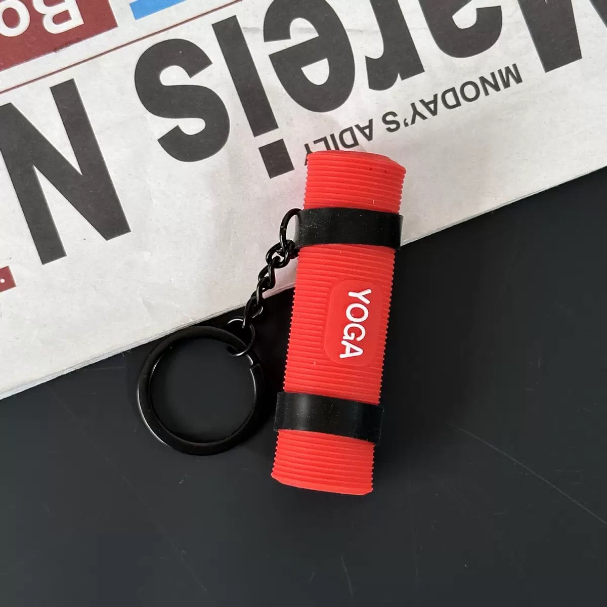 Gym Charm Keychain Collection